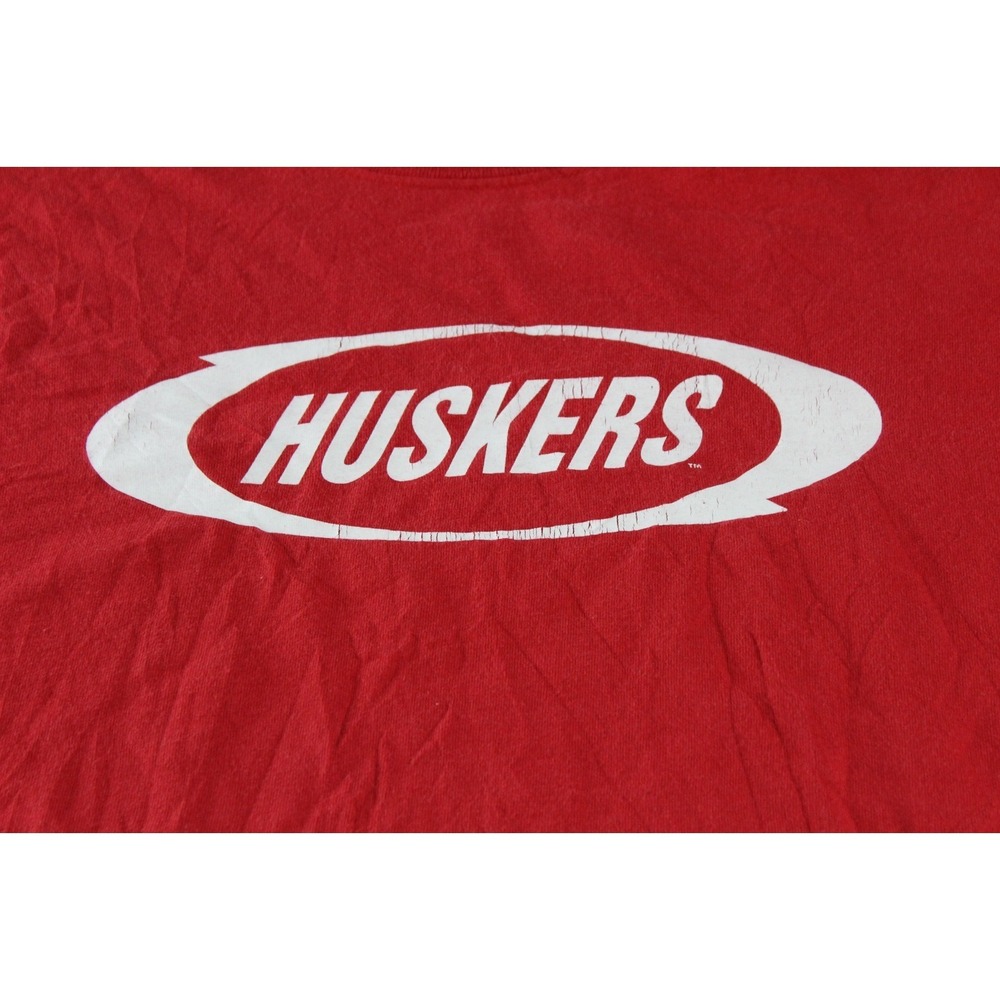 Nebraska Cornhuskers T Shirt Adult Unisex Size LARGE Jones & Mitchell‎